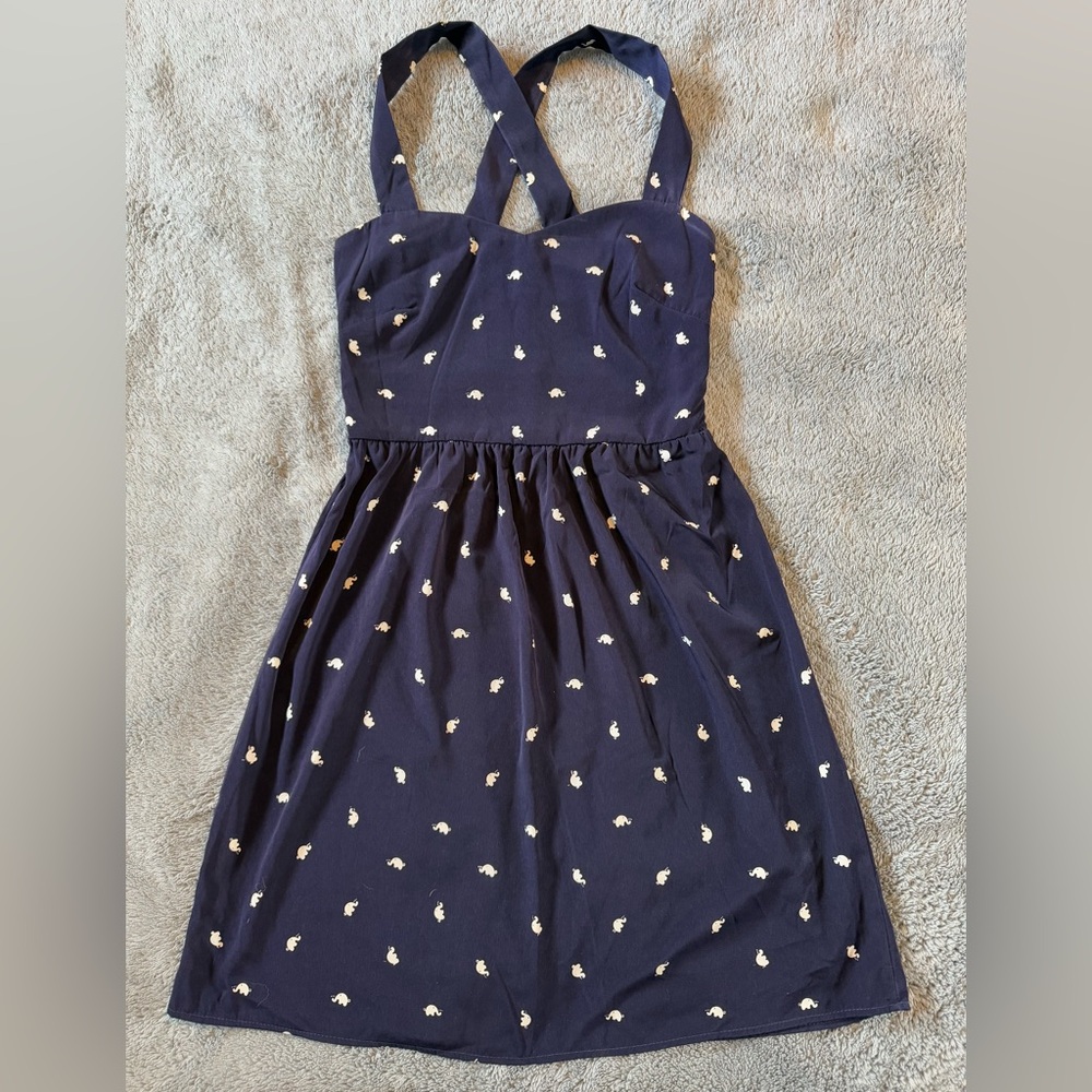 boutique navy dress size S